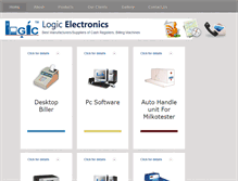 Tablet Screenshot of logicpune.com